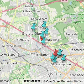 Mappa Via G. Oberdan, 21050 Marnate VA, Italia (1.67909)