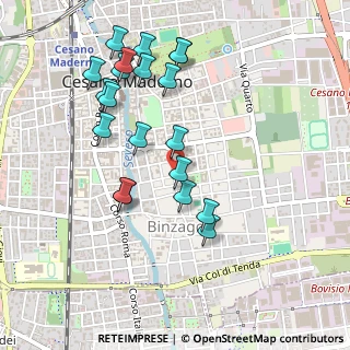 Mappa Via Milano, 20031 Cesano Maderno MB, Italia (0.493)
