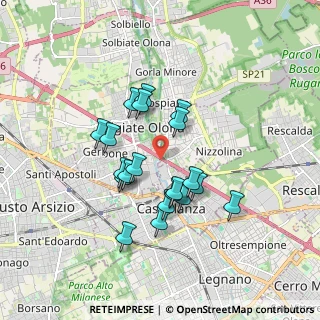 Mappa Via L. Pomini, 21050 Marnate VA, Italia (1.4795)