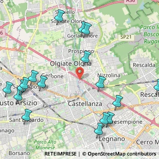 Mappa Via L. Pomini, 21050 Marnate VA, Italia (2.85235)