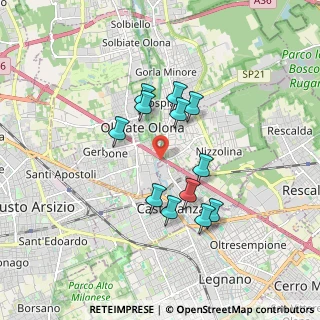 Mappa Via L. Pomini, 21050 Marnate VA, Italia (1.475)