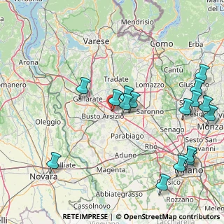 Mappa Via Gaetano Donizetti, 21057 Olgiate Olona VA, Italia (19.99688)
