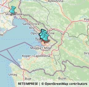 Mappa Via Bernardo Benussi, 34148 Trieste TS, Italia (16.25545)