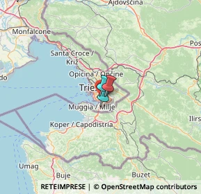 Mappa Via Bernardo Benussi, 34148 Trieste TS, Italia (66.96438)