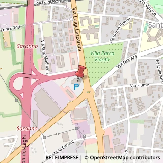 Mappa Via Luigi Lazzaroni, 25, 21047 Saronno, Varese (Lombardia)