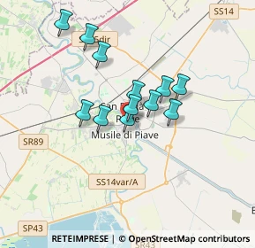 Mappa Via Roma, 30024 Musile di Piave VE, Italia (2.60583)