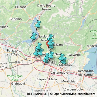 Mappa Via Garibaldi, 25069 Villa Carcina BS, Italia (9.52846)