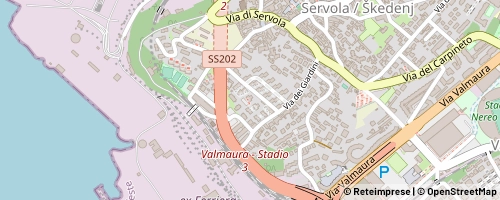 Mappa Trieste
