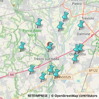 Mappa Via Papa Giovanni XXIII, 24042 Capriate San Gervasio BG, Italia (4.63231)