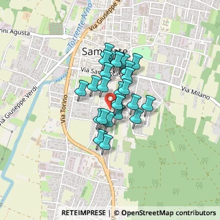 Mappa Via Kolbe, 21017 Samarate VA, Italia (0.27308)