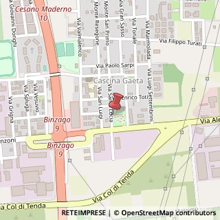 Mappa Via Santa Lucia, 2c, 20811 Cesano Maderno, Monza e Brianza (Lombardia)