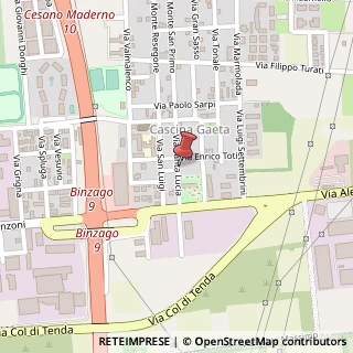 Mappa Via Santa Lucia, 2, 20811 Cesano Maderno, Monza e Brianza (Lombardia)