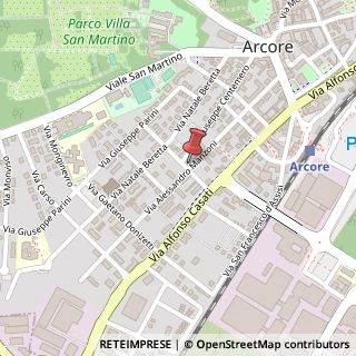 Mappa Via Alessandro Manzoni, 48, 20862 Arcore, Monza e Brianza (Lombardia)