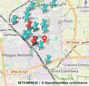 Mappa Via Monte Santo, 21047 Saronno VA, Italia (0.943)