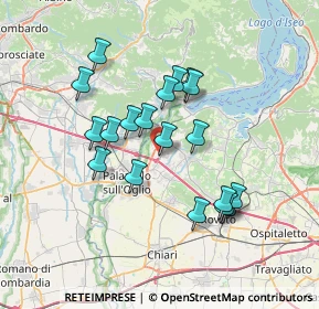 Mappa Via Val d'Aosta, 25031 Capriolo BS, Italia (6.17263)