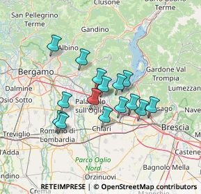 Mappa Via Val d'Aosta, 25031 Capriolo BS, Italia (10.43067)