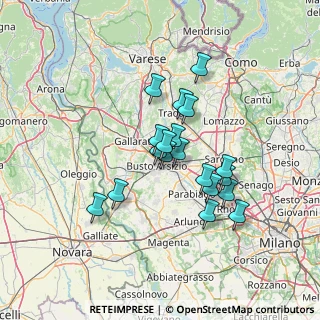 Mappa Via Gerbone, 21052 Busto Arsizio VA, Italia (10.78947)