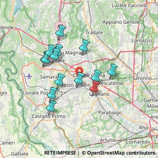 Mappa Via Gerbone, 21052 Busto Arsizio VA, Italia (6.61714)