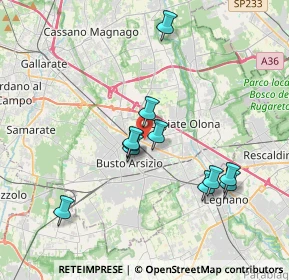 Mappa Via delle Genziane, 21052 Busto Arsizio VA, Italia (3.37364)