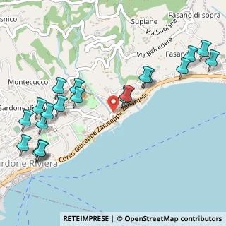 Mappa Via Zanardelli, 25083 Gardone Riviera BS, Italia (0.6415)