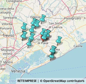 Mappa Via Pace, 30024 Musile di Piave VE, Italia (9.773)