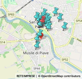 Mappa Via Pace, 30024 Musile di Piave VE, Italia (0.715)