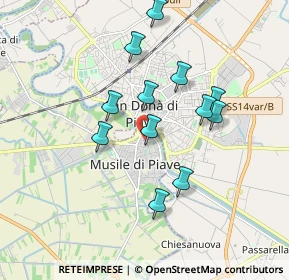 Mappa Via Pace, 30024 Musile di Piave VE, Italia (1.58417)