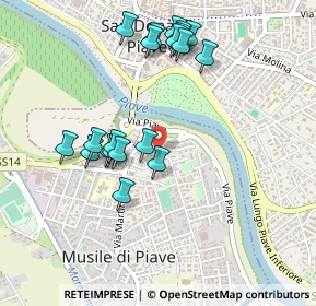 Mappa Via Pace, 30024 Musile di Piave VE, Italia (0.4725)