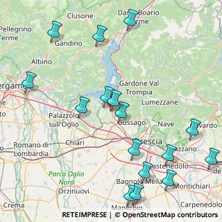 Mappa Via Ugo La Malfa, 25058 Provaglio d'Iseo BS, Italia (20.83063)