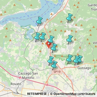 Mappa Via Ugo La Malfa, 25050 Provaglio d'Iseo BS, Italia (3.51167)