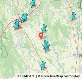 Mappa Via Cascina Botticella, 28019 Suno NO, Italia (4.53455)