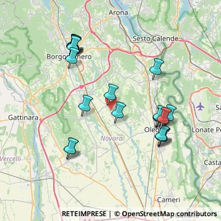 Mappa Via Cascina Botticella, 28019 Suno NO, Italia (8.26)