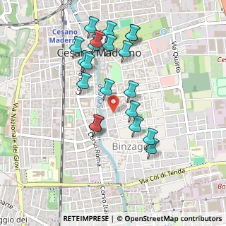 Mappa Via Conciliazione, 20821 Cesano Maderno MB, Italia (0.4595)