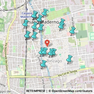 Mappa Via Conciliazione, 20811 Cesano Maderno MB, Italia (0.4875)