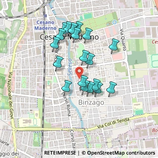 Mappa Via Conciliazione, 20821 Cesano Maderno MB, Italia (0.41)