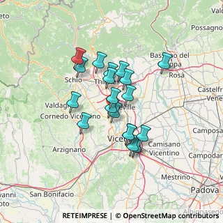 Mappa Via IV Novembre, 36030 Caldogno VI, Italia (10.39789)