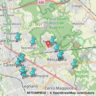 Mappa Via Dolomiti, 20027 Rescaldina MI, Italia (2.33231)