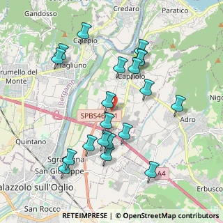 Mappa Viale Lombardia, 25031 Capriolo BS, Italia (1.981)