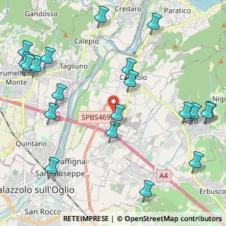 Mappa Viale Lombardia, 25031 Capriolo BS, Italia (2.8165)