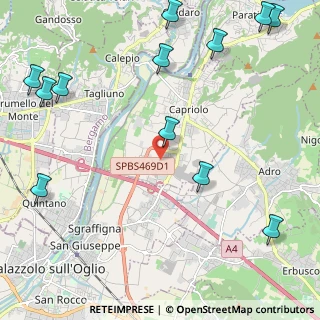 Mappa Viale Lombardia, 25031 Capriolo BS, Italia (3.06917)