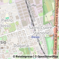 Mapa Desio
