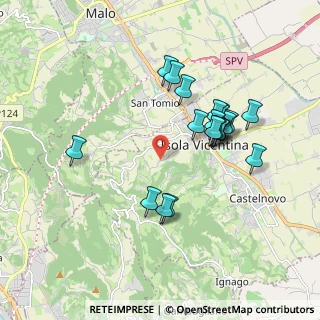 Mappa Via Valdissera, 36033 Isola Vicentina VI, Italia (1.6985)