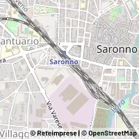 Kaart Saronno