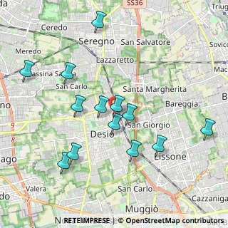 Mappa Via Lavoratori autobianchi, 20033 Desio MB, Italia (1.98538)