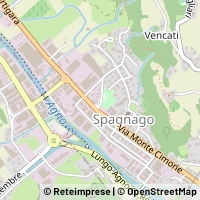 지도 Cornedo Vicentino