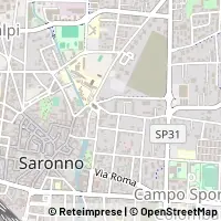 Mapa Saronno
