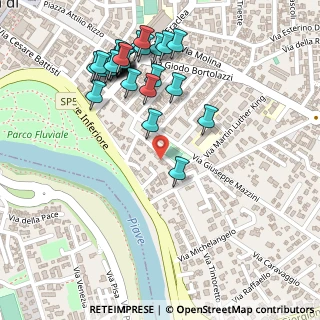 Mappa Via Luigi Pirandello, 30027 San Donà di Piave VE, Italia (0.26897)