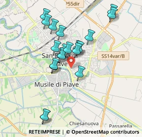 Mappa Via Luigi Pirandello, 30027 San Donà di Piave VE, Italia (1.66)