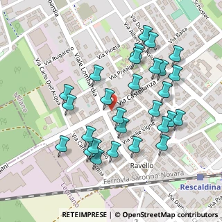 Mappa Via Castellanza, 20027 Rescaldina MI, Italia (0.24392857142857)