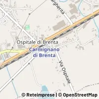 Karte Carmignano di Brenta